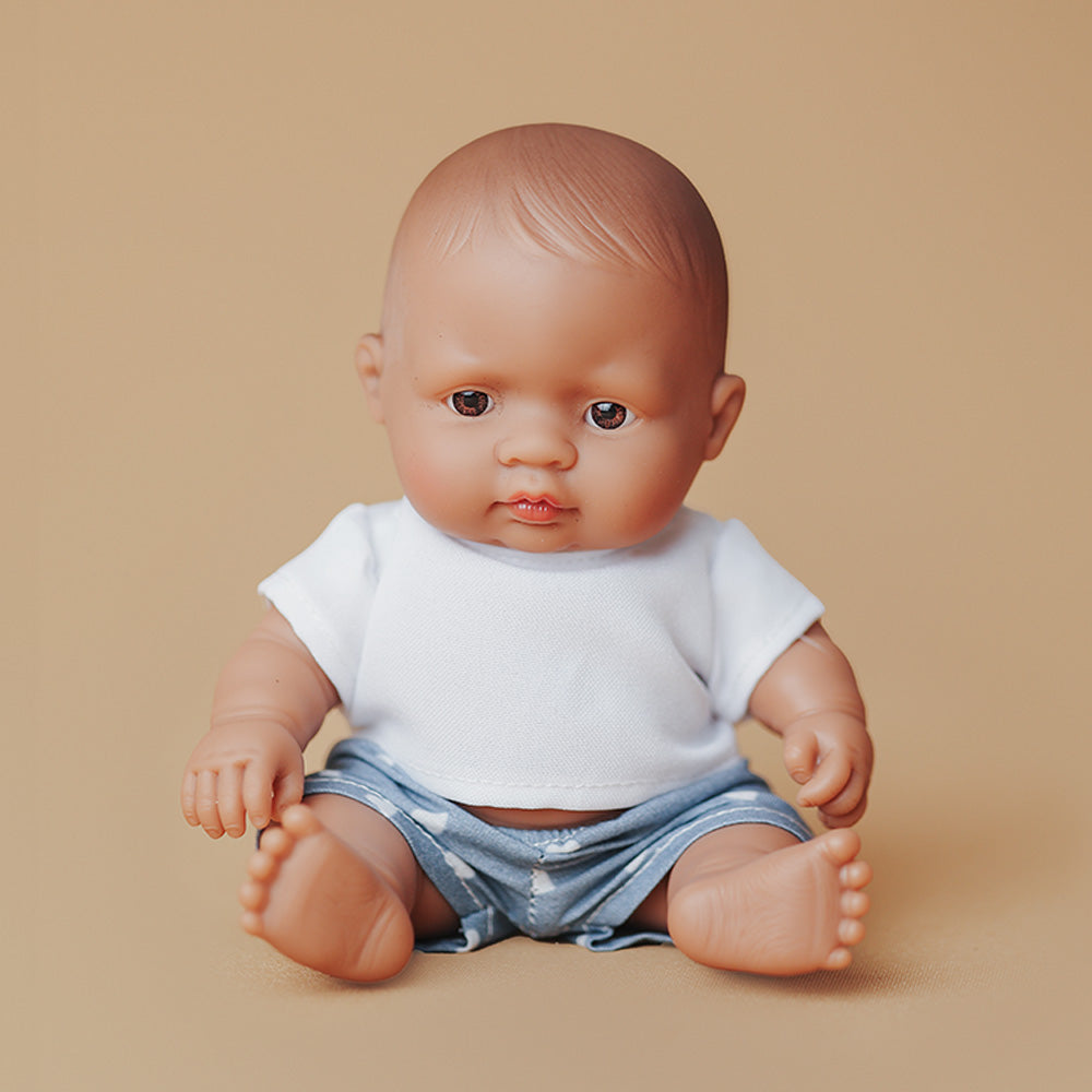 Latin Boy Baby Doll - 21cm