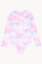 Load image into Gallery viewer, Eliza Print LS Sunsuit 3-8YRS