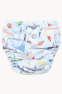 Marco Print Aqua Nappy