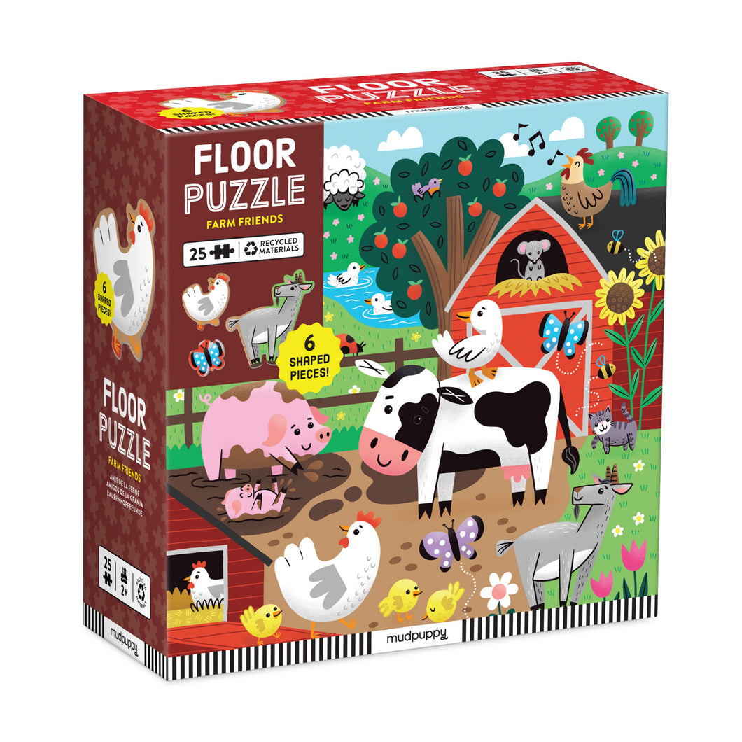 25 Pc Floor Puzzle | Farm Friends