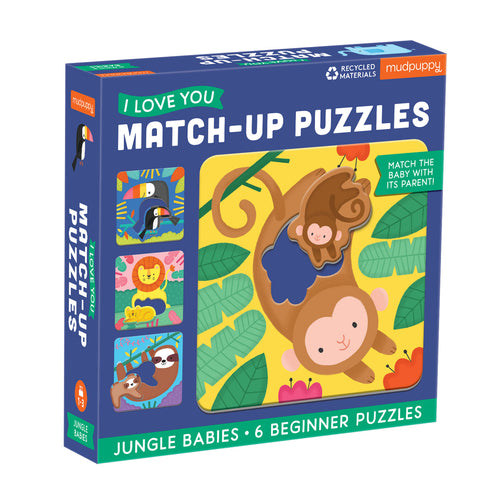 I Love You Match up Puzzle | Jungle Baby