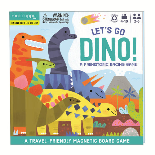 Lets Go Dinosaur | Magnetic Board Game