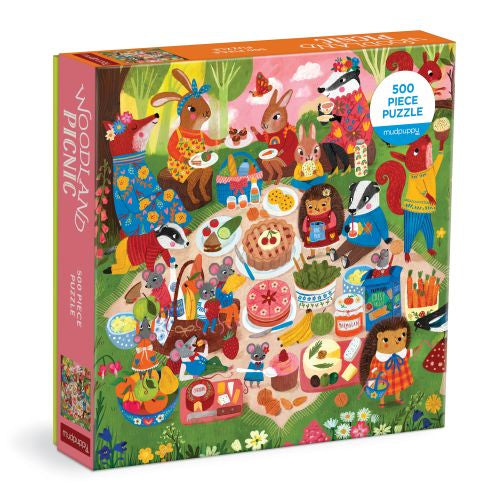 500pc Puzzle | Woodland Picnic