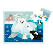 Load image into Gallery viewer, 12pc Puzzle Pouch | Arctic Friends
