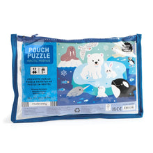 Load image into Gallery viewer, 12pc Puzzle Pouch | Arctic Friends