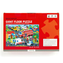 Load image into Gallery viewer, 48Pc Giant Floor Puzzle | Rescue Vehicles