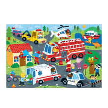 Load image into Gallery viewer, 48Pc Giant Floor Puzzle | Rescue Vehicles