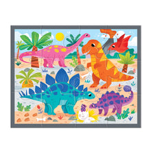 Load image into Gallery viewer, 12pc Puzzle Pouch | Mighty Dinosaurs