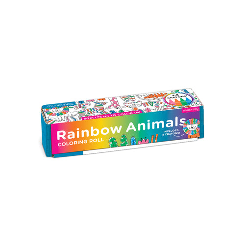 Colouring Roll | Rainbow Animals