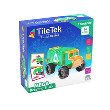 Load image into Gallery viewer, TileTek - 14 Piece Mega Recycling Truck