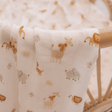 Load image into Gallery viewer, Welcome Party Organic Muslin Wrap Swaddle