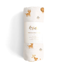 Load image into Gallery viewer, Welcome Party Organic Muslin Wrap Swaddle