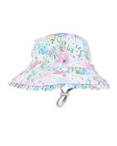 Lula Print Sunhat with Quick Release Neck Tie