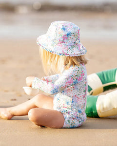 Lula Print Sunhat with Quick Release Neck Tie