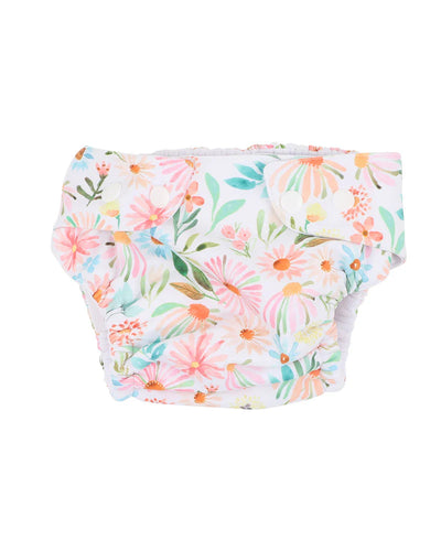 Eliana Print Aqua Nappy