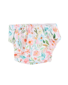 Eliana Print Aqua Nappy