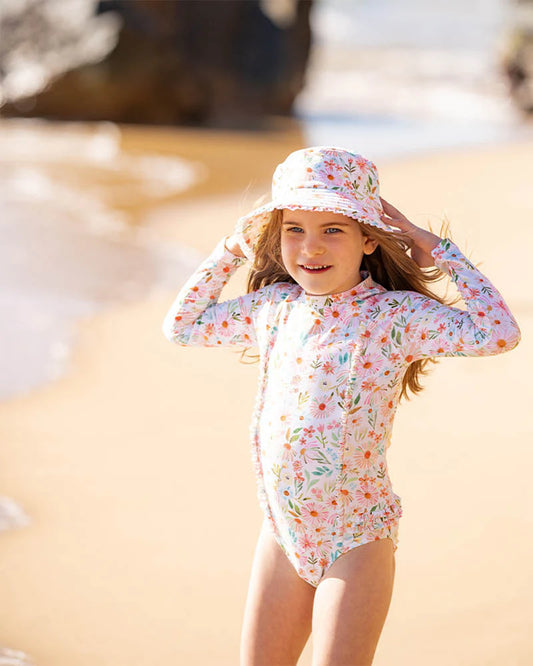 Eliana Print LS Sunsuit 3-10YRS
