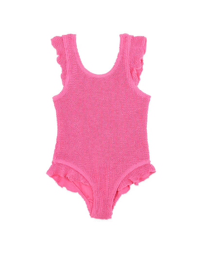 Bubblegum Crinkle Sunsuit