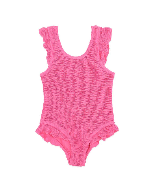 Bubblegum Crinkle Sunsuit