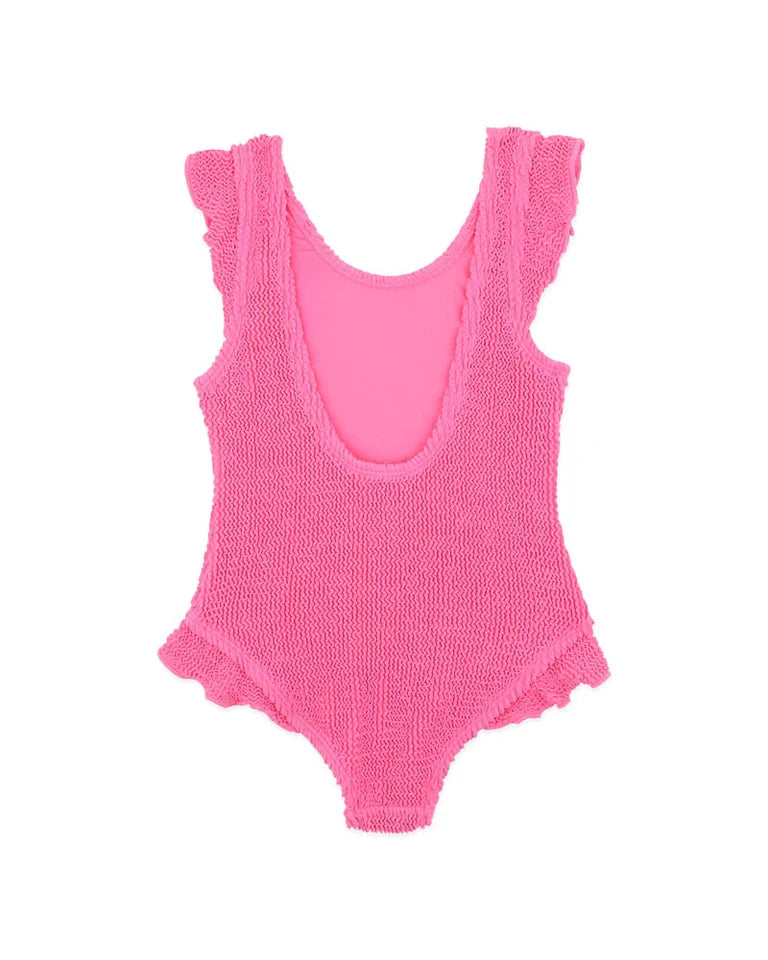 Bubblegum Crinkle Sunsuit