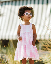 Load image into Gallery viewer, Pink Gingham Resort Sundress