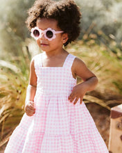 Load image into Gallery viewer, Pink Gingham Resort Sundress