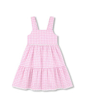 Load image into Gallery viewer, Pink Gingham Resort Sundress