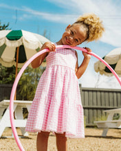 Load image into Gallery viewer, Pink Gingham Resort Sundress
