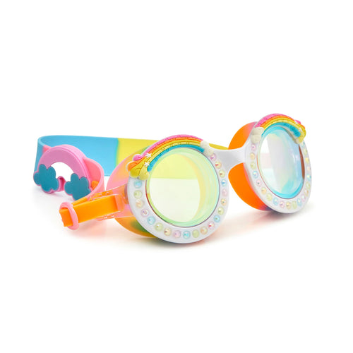 5YRS+ Good Vibes Rainbow Swim Goggles