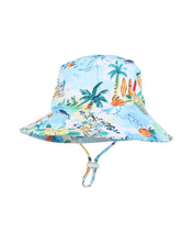 Load image into Gallery viewer, Luca Print Sunhat with Quick Release Neck Tie