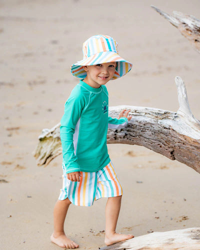 Luca Stripe Boardshorts