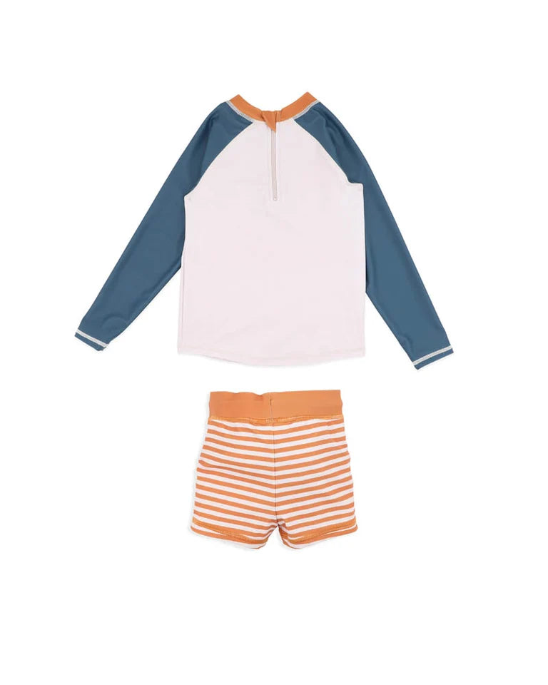 Harvey LS Rashie and Trunk Set