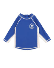 Load image into Gallery viewer, Bodhi Nautical Blue LS Rash Top