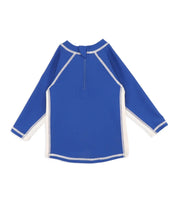 Load image into Gallery viewer, Bodhi Nautical Blue LS Rash Top