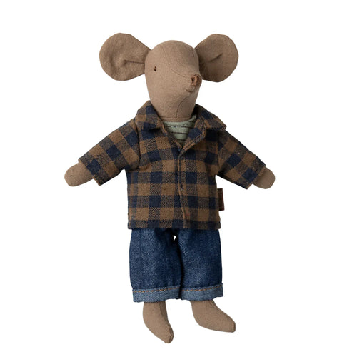 Maileg Dad Mouse Light Brown