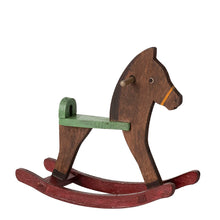 Load image into Gallery viewer, Maileg Rocking Horse Mouse Dark Brown
