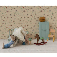 Load image into Gallery viewer, Maileg Rocking Horse Mouse Dark Brown