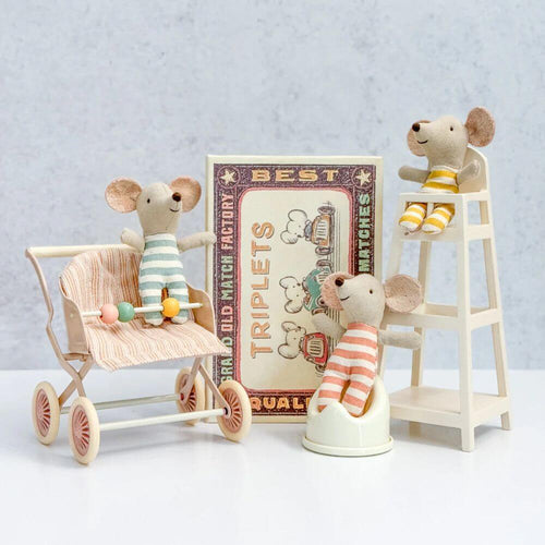 Mouse Triplets in Matchbox