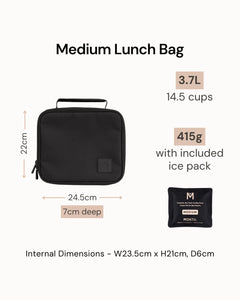 Medium Insulated Lunch Bag | Checkmate