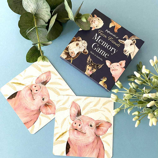 Farm Friends Memory Game