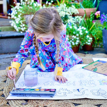 Load image into Gallery viewer, Jumbo Posters and Watercolour Paint Activity Set