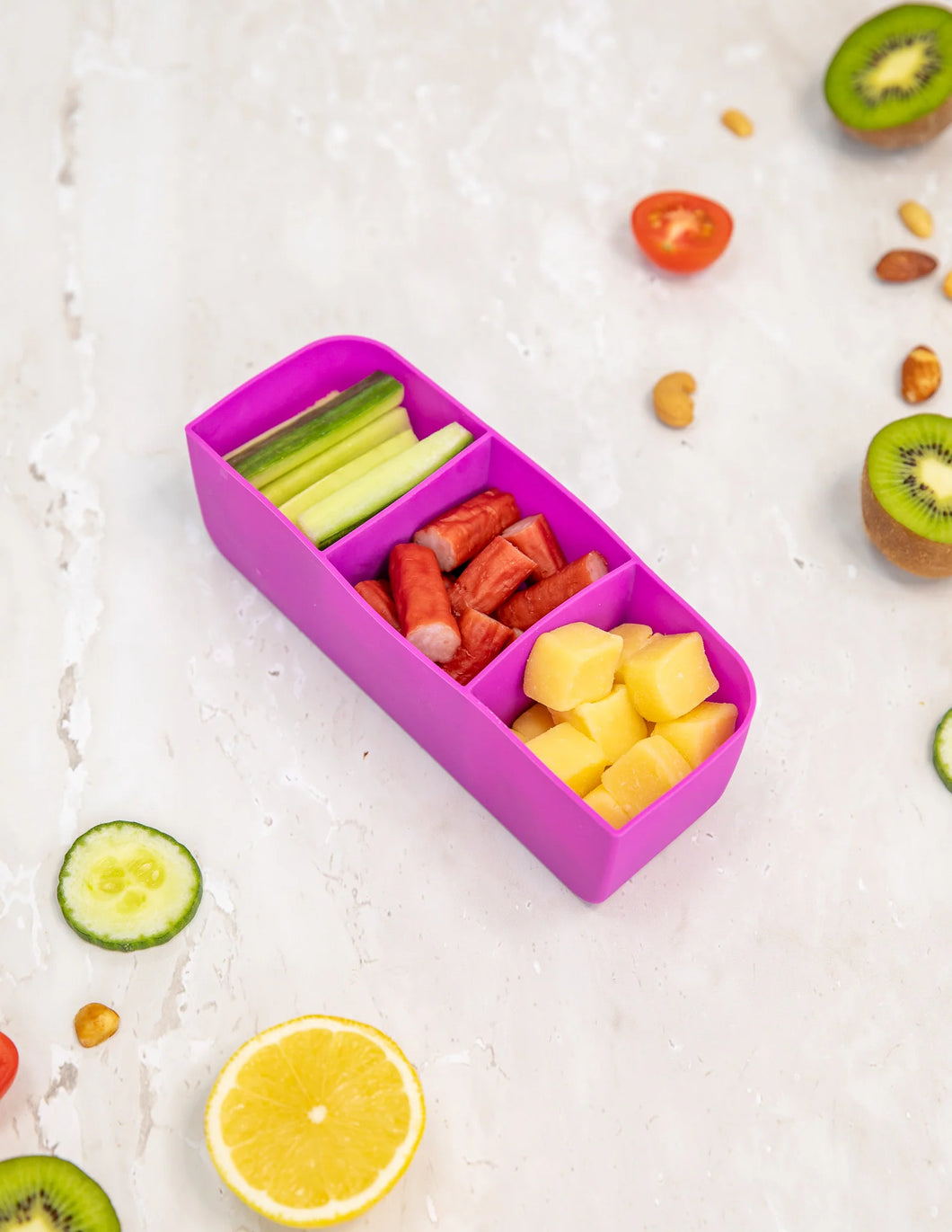 Feast Bento Tray | Fuchsia