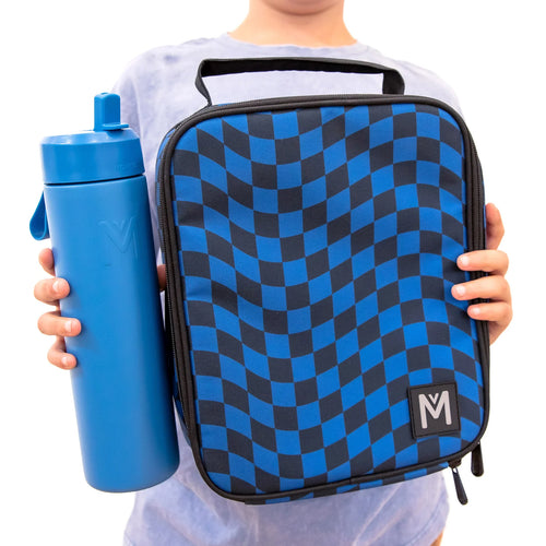 Large Insulated Lunch Bag | Retro Check