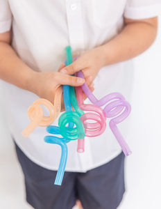 Silicone Twirly Straw