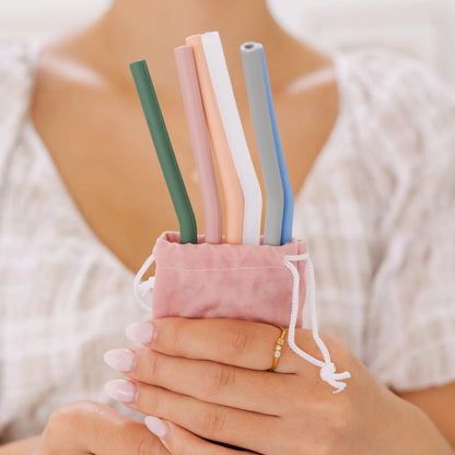 Silicone Straw Set | DAWN