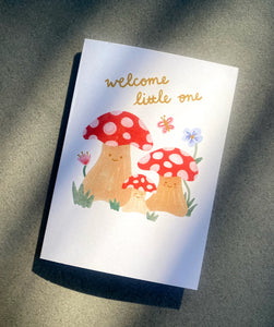 Welcome Little One Mushroom