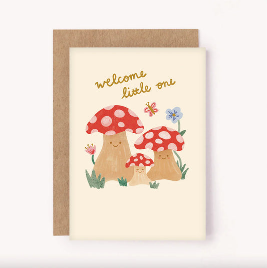 Welcome Little One Mushroom
