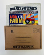 Load image into Gallery viewer, Farm Animals Crinkly Cloth Book