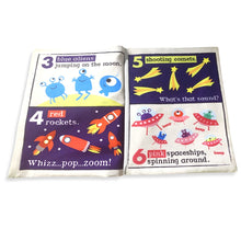 Load image into Gallery viewer, Space Crinkly Cloth Book