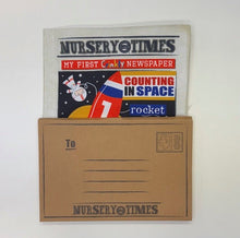 Load image into Gallery viewer, Space Crinkly Cloth Book